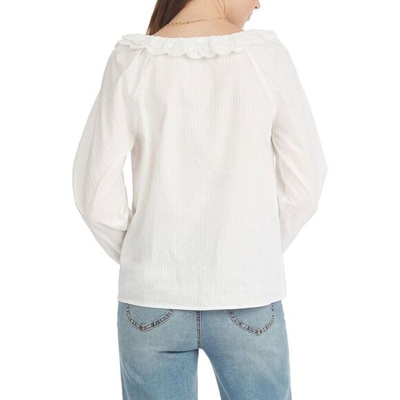 Draper James Womens  Reyna Long-Sleeve Top
